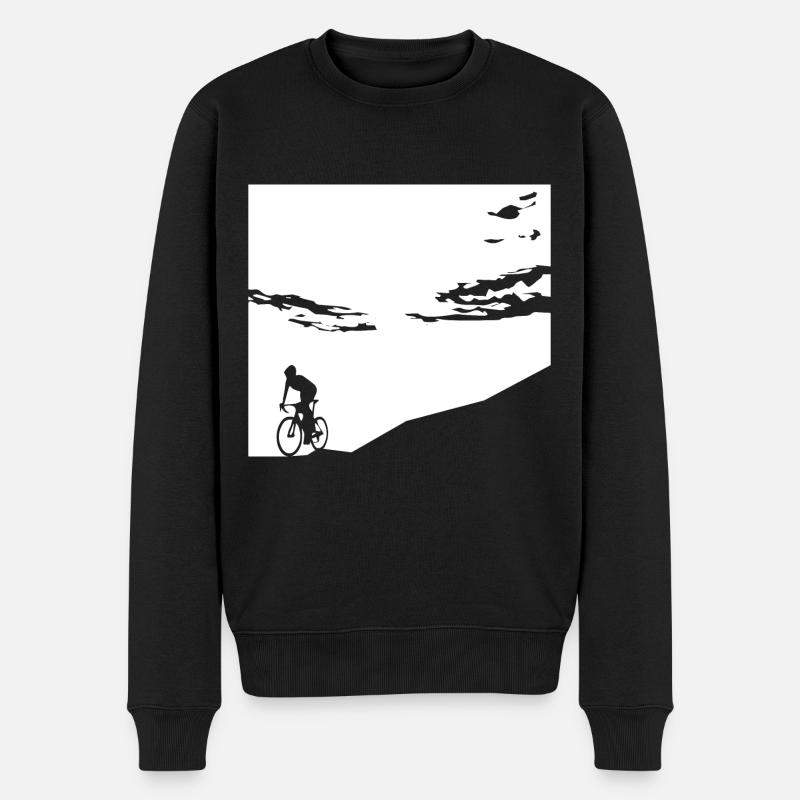 Cyclisme - (17) - Pull Premium bio Homme - noir