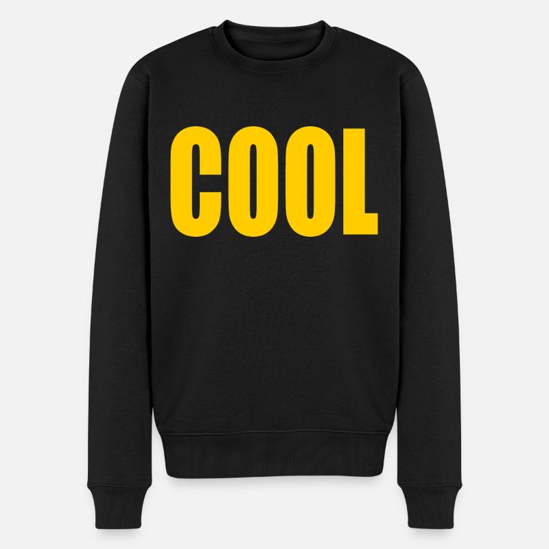 Cool - Pull Premium bio Homme - noir