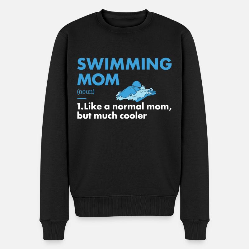Sport Maman Natation - Pull Premium bio Homme - noir