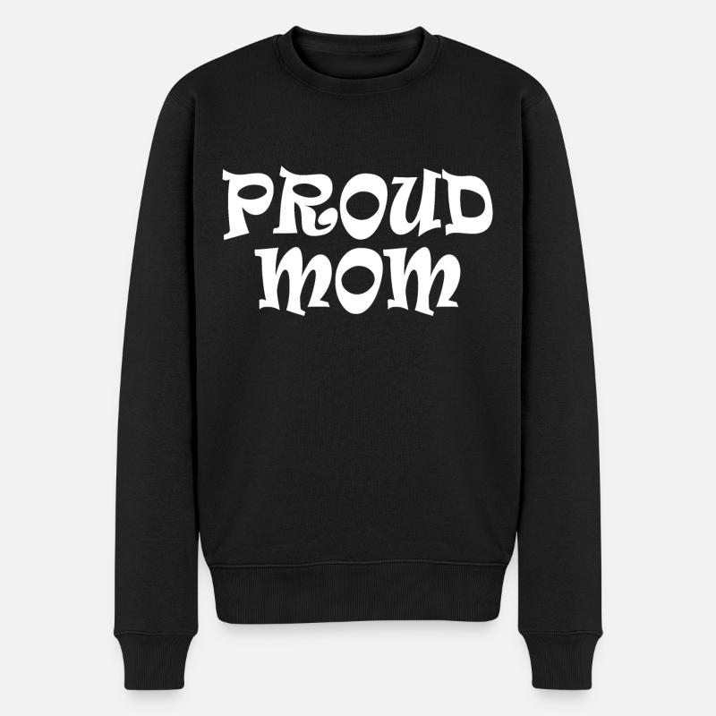 Proud mom - Pull Premium bio Homme - noir