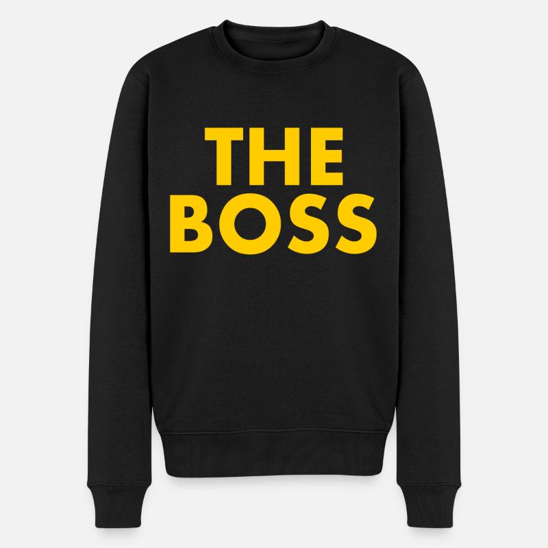 The boss - Pull Premium bio Homme - noir