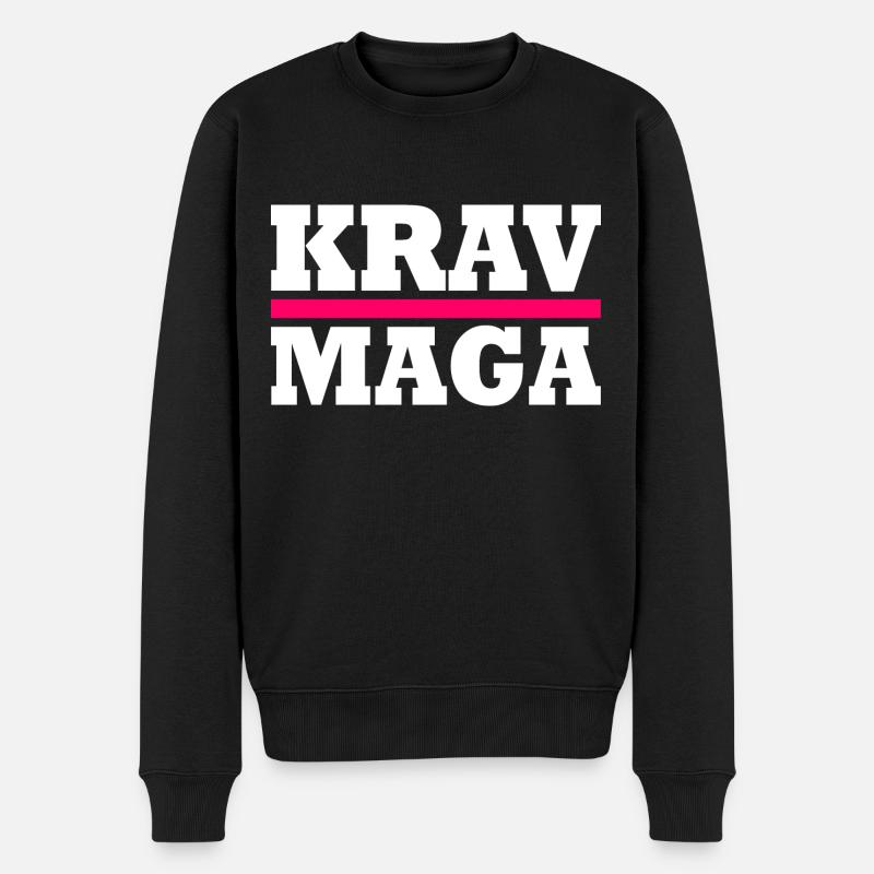 Krav maga - Pull Premium bio Homme - noir