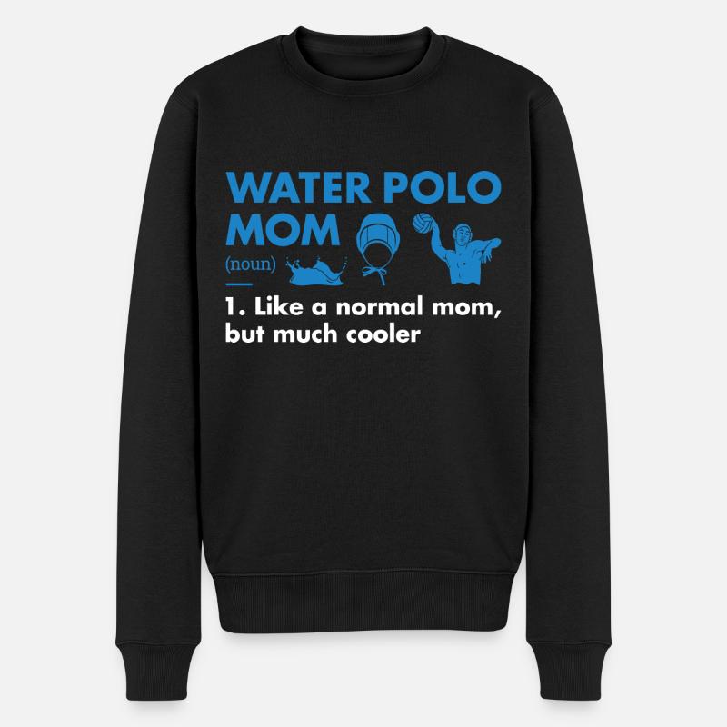 Sport Maman Définition Water-polo - Pull Premium bio Homme - noir