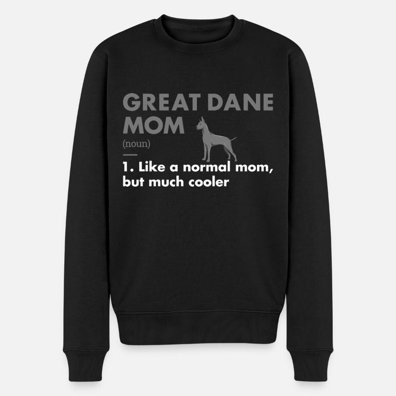 Définition de Maman Dogue - Pull Premium bio Homme - noir