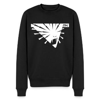 Ice Scream - Men's Premium Organic Jumper - black - Front - Nico (187cm)