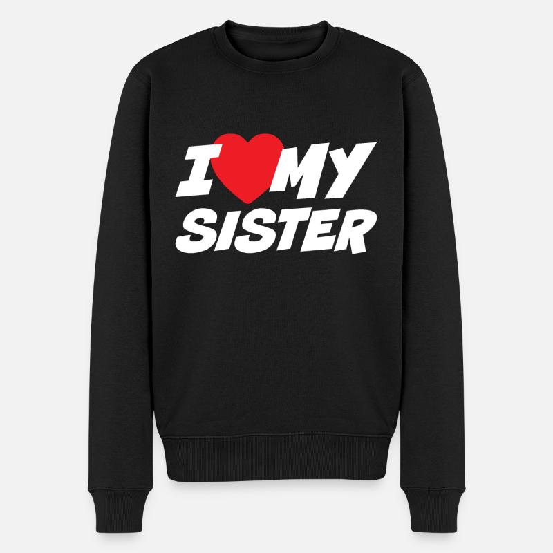 J’aime ma soeur - Pull Premium bio Homme - noir