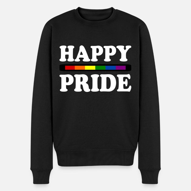 Happy pride - Pull Premium bio Homme - noir