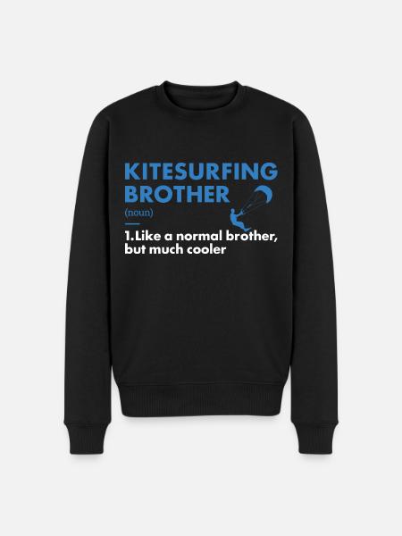 Sport Brother Kitesurfing - Men's Premium Organic Jumper - black