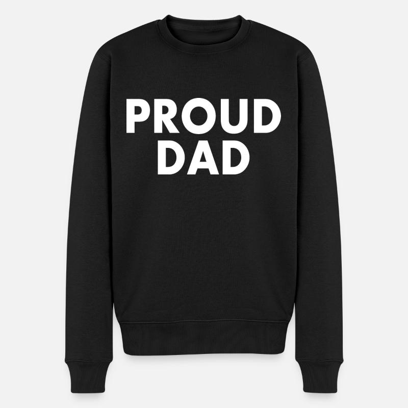 Proud dad - Pull Premium bio Homme - noir