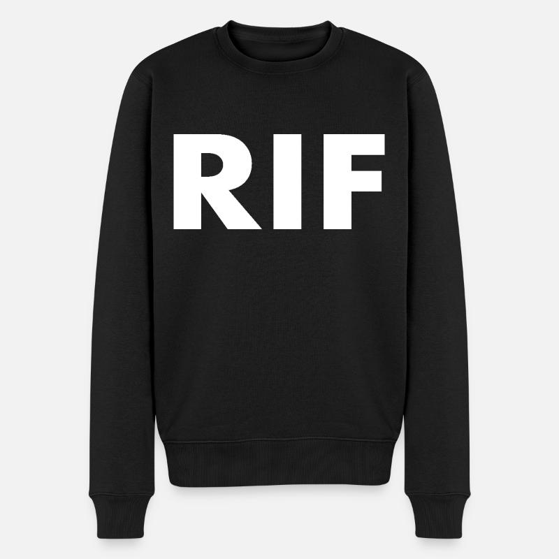 Rif - Männer Premium Bio Pullover - Schwarz