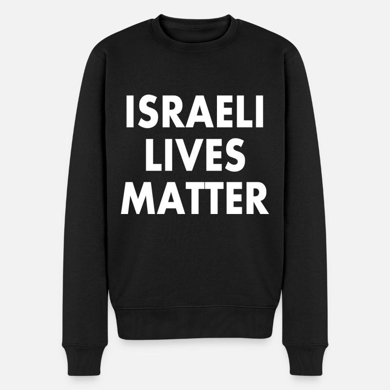 Israeli lives matter - Pull Premium bio Homme - noir