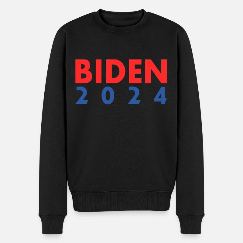Joe biden 2024 - Pull Premium bio Homme - noir
