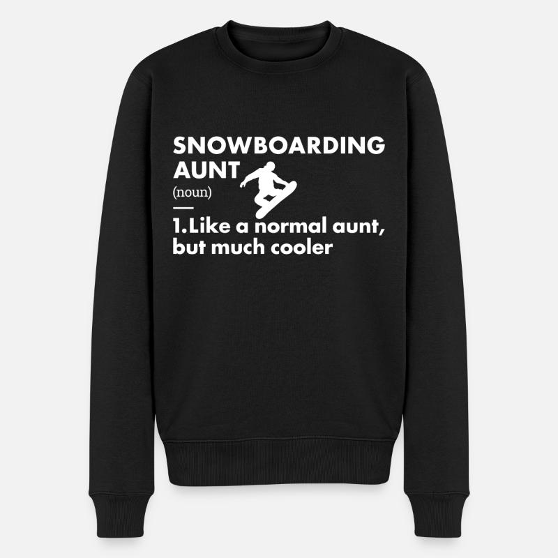 Sport Aunt Snowboard - Pull Premium bio Homme - noir