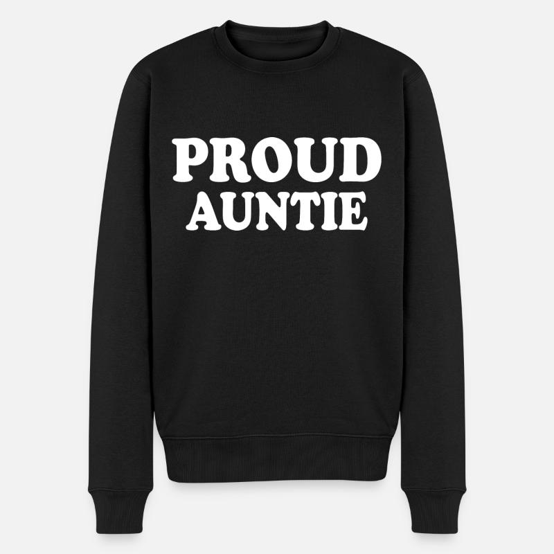 Proud auntie - Pull Premium bio Homme - noir