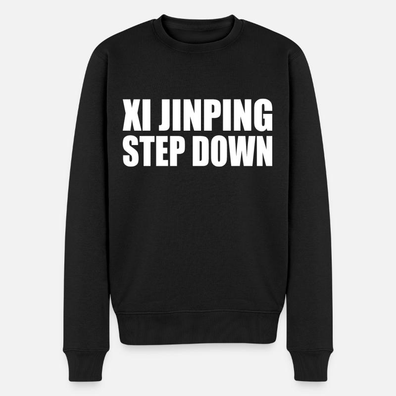 Xi jinping step down - Pull Premium bio Homme - noir