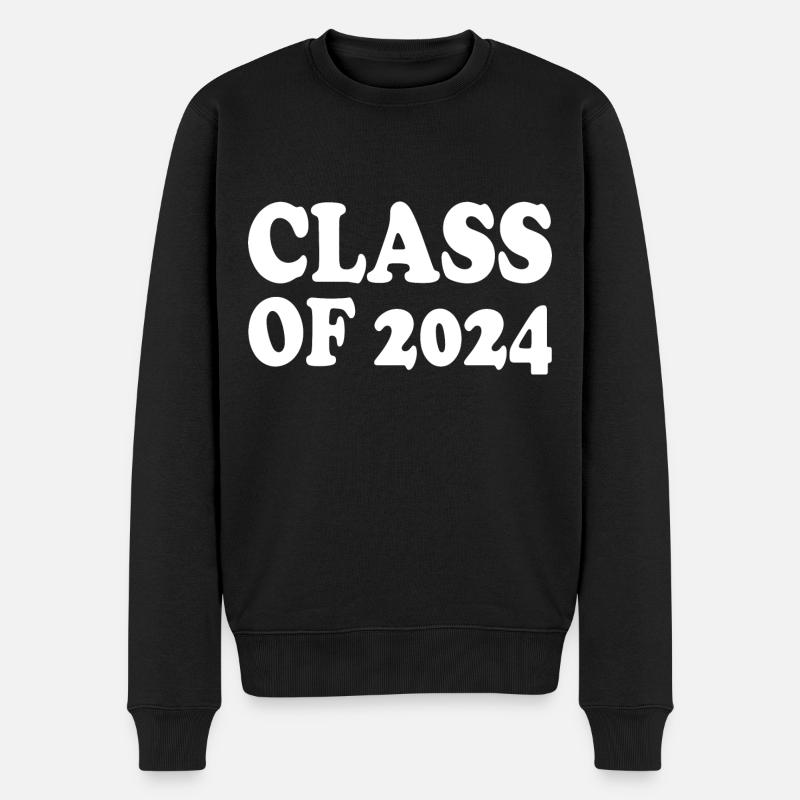 Class of 2024 - Männer Premium Bio Pullover - Schwarz