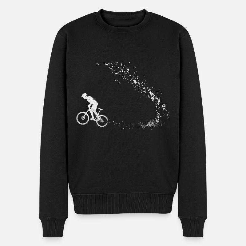 Cyclisme - (10) - Pull Premium bio Homme - noir