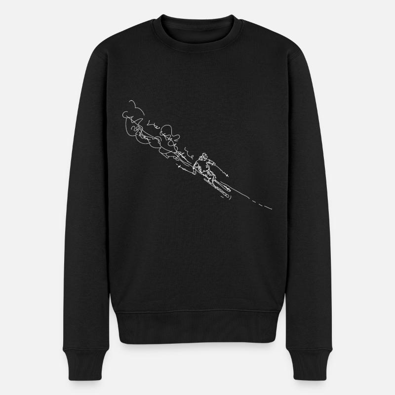 Ski - (35) - Pull Premium bio Homme - noir