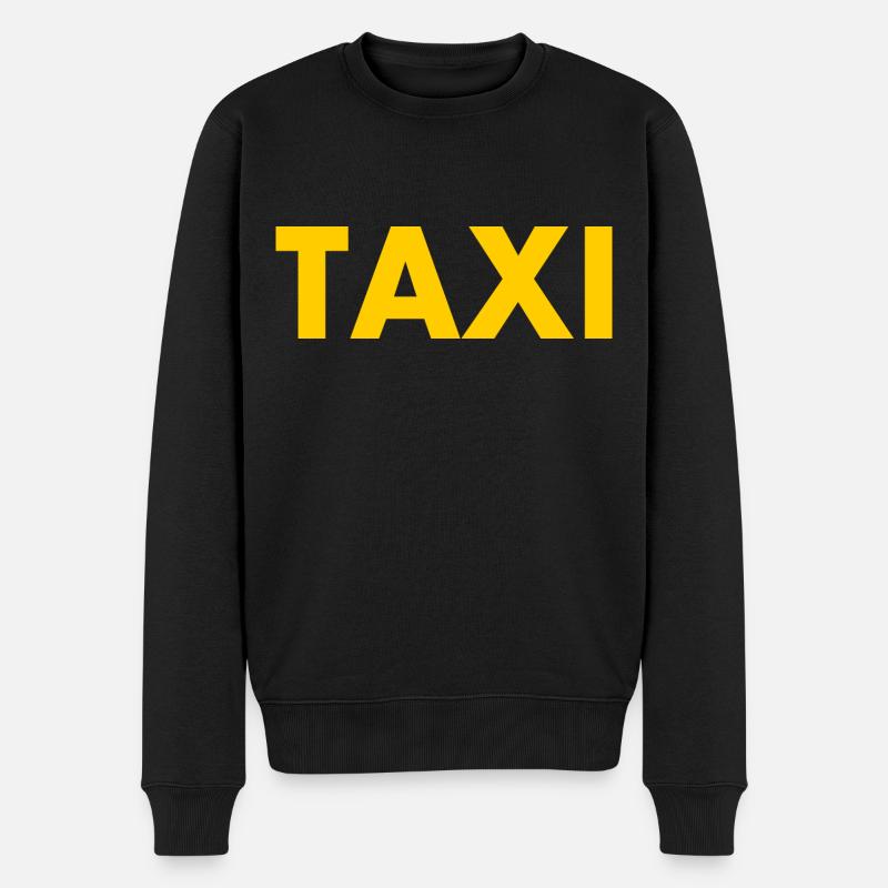 Taxi - Pull Premium bio Homme - noir