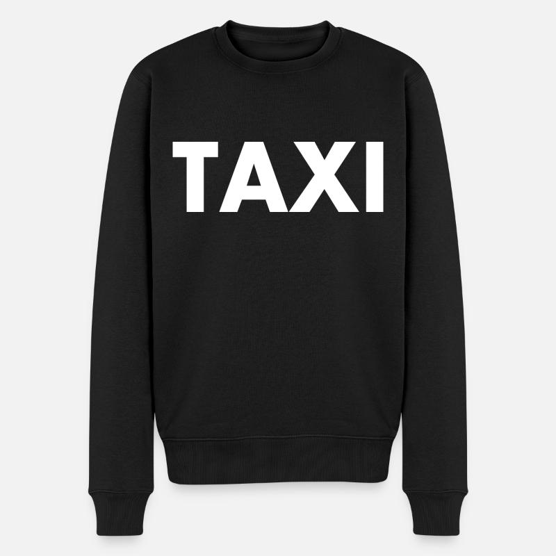 Taxi - Pull Premium bio Homme - noir