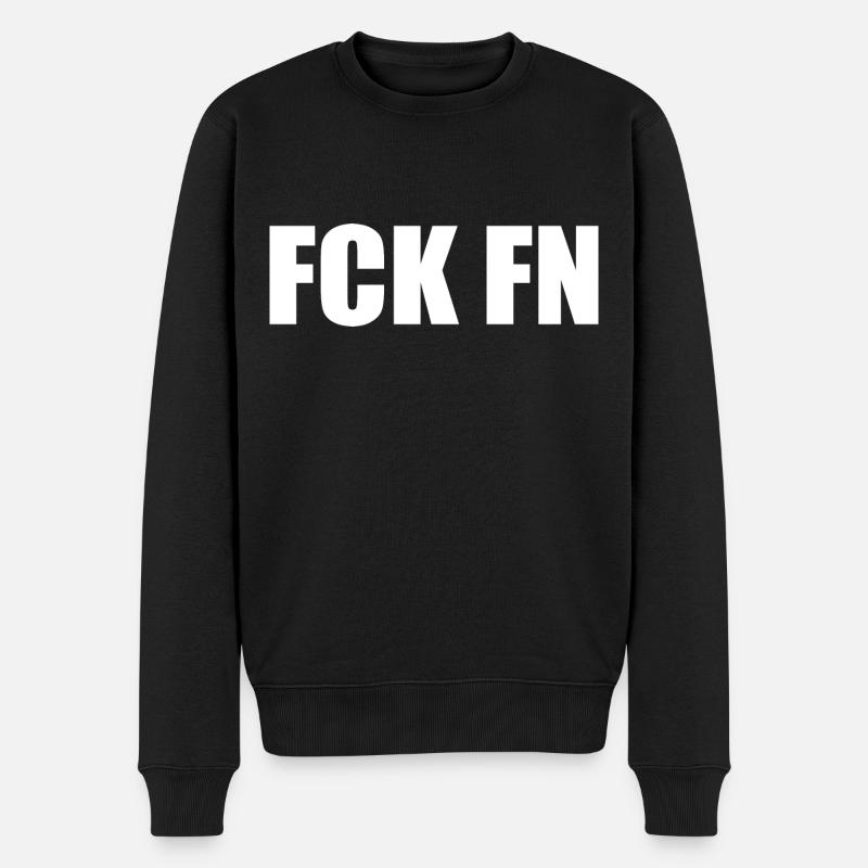 Fck fn - Pull Premium bio Homme - noir
