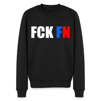 Fck fn - Pull Premium bio Homme - noir - Devant - Nico (187cm)