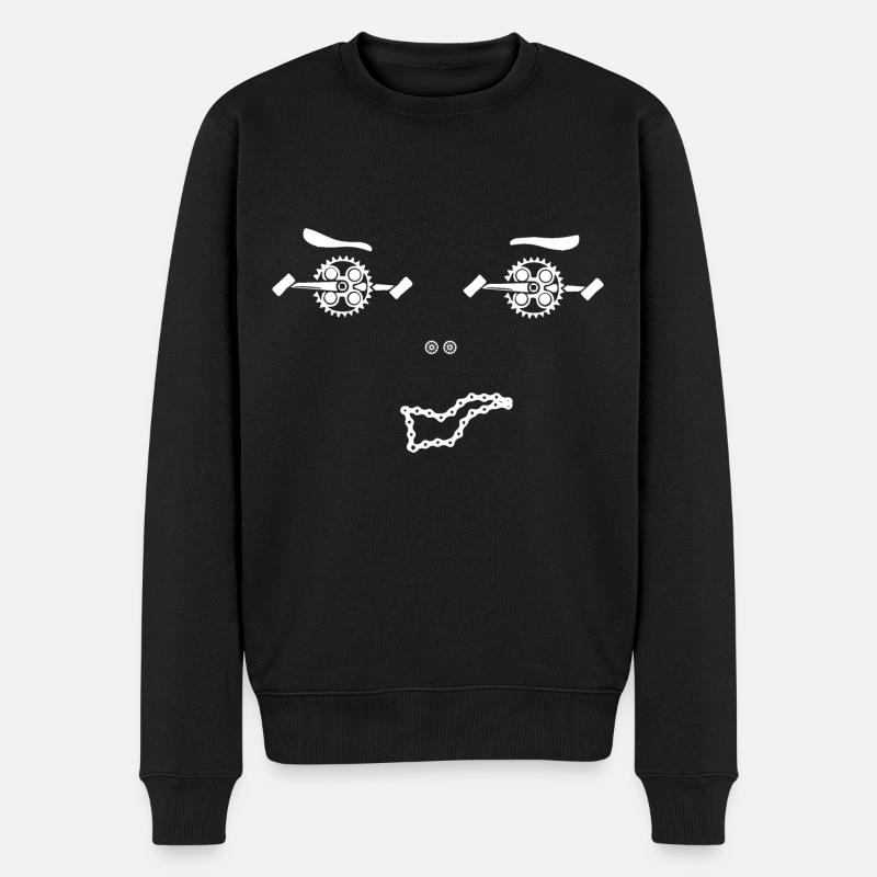 Cycle - (9) - Pull Premium bio Homme - noir