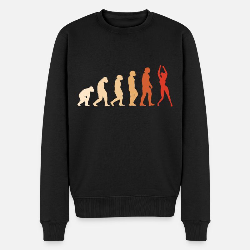 Gymnaste Evolution Gymnastique rythmique - Pull Premium bio Homme - noir