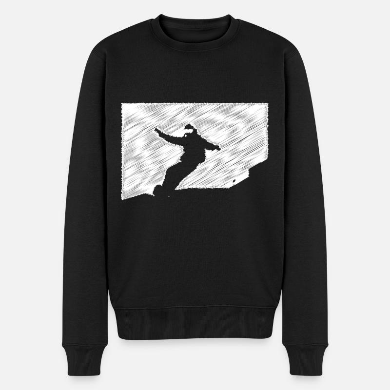 Ski - (38) - Pull Premium bio Homme - noir