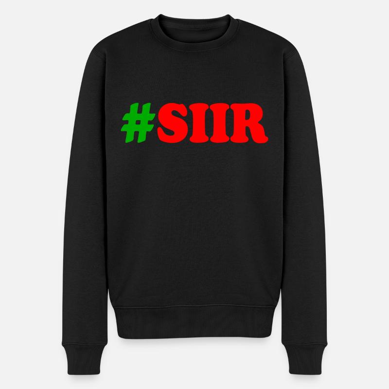 Siir sir - Pull Premium bio Homme - noir