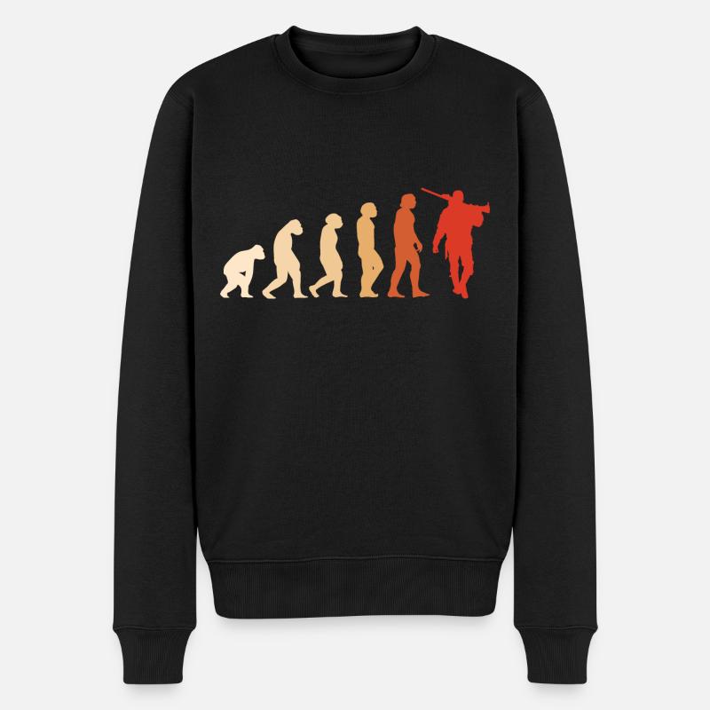 Chasseur Evolution Chasse - Pull Premium bio Homme - noir