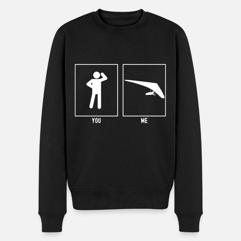Vous - I - Himmelsgleißen Droite - Pull Premium bio Homme - noir