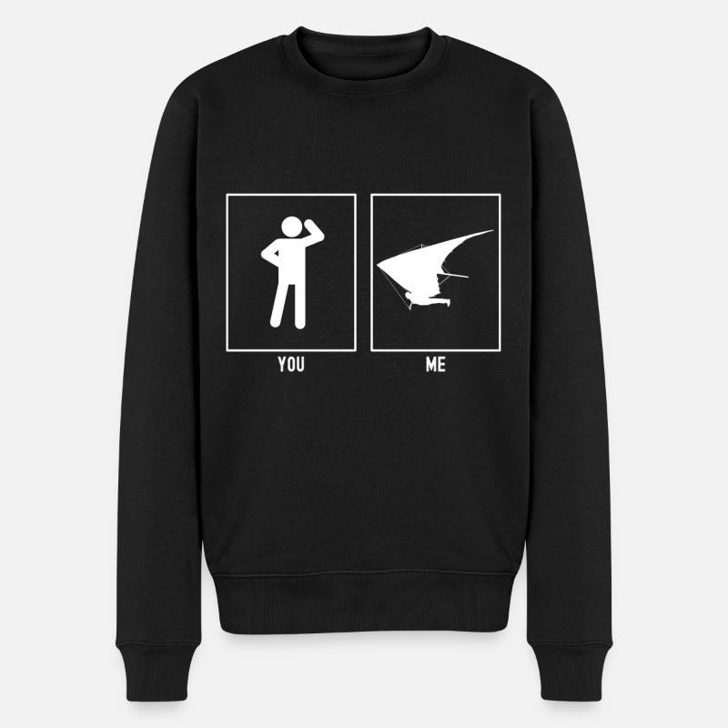Toi - Moi - Sky Gliding - Pull Premium bio Homme - noir