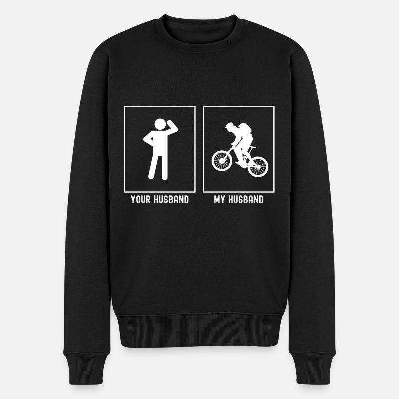 Votre mari - Mon mari - VTT - Pull Premium bio Homme - noir