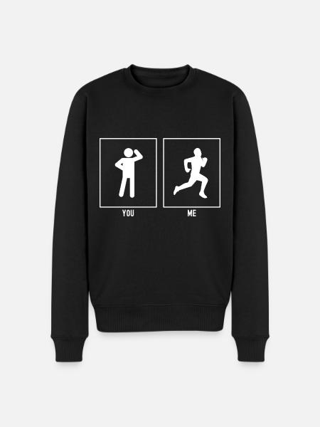 U - I - Run Vector - Pull Premium bio Homme - noir