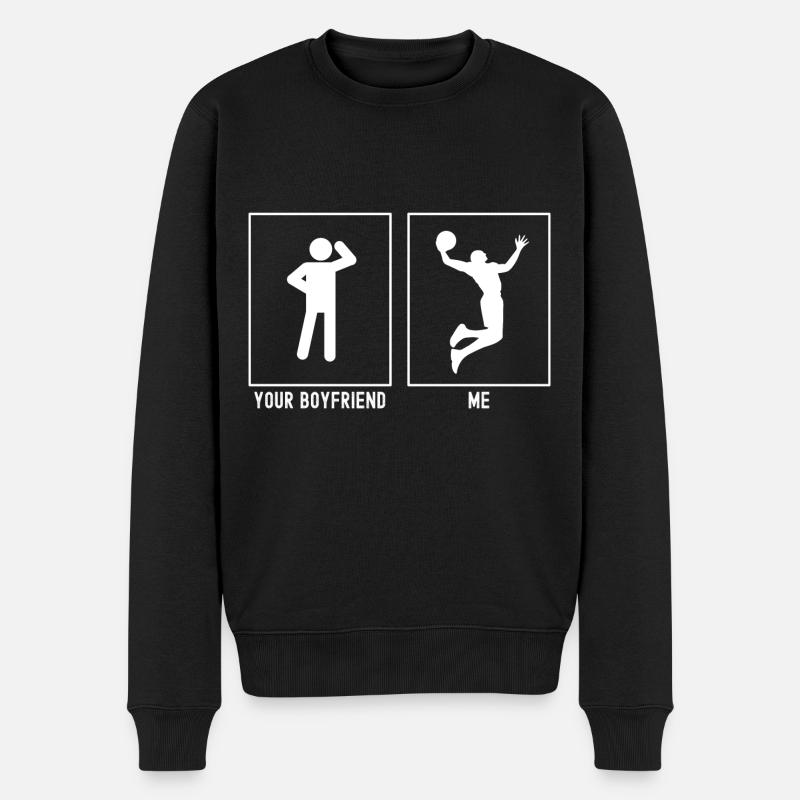 Your Friend - Me - Basketball Slam Dunk - Pull Premium bio Homme - noir