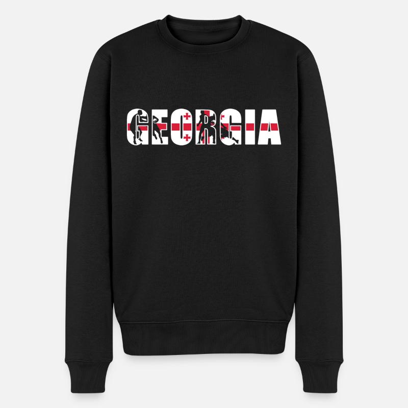Rugby - Pull Premium bio Homme - noir