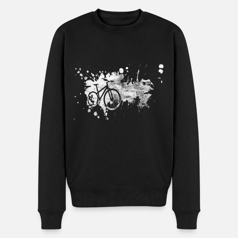 Splash - Cyclisme - - Pull Premium bio Homme - noir