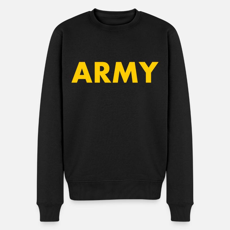 Army - Pull Premium bio Homme - noir