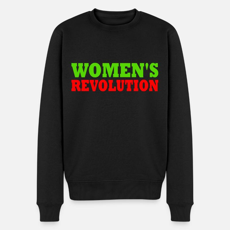 Womens revolution - Pull Premium bio Homme - noir