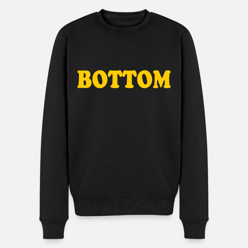 Bottom - Pull Premium bio Homme - noir