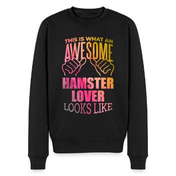 hamster - Pull Premium bio Homme - noir - Devant - Nico (187cm)