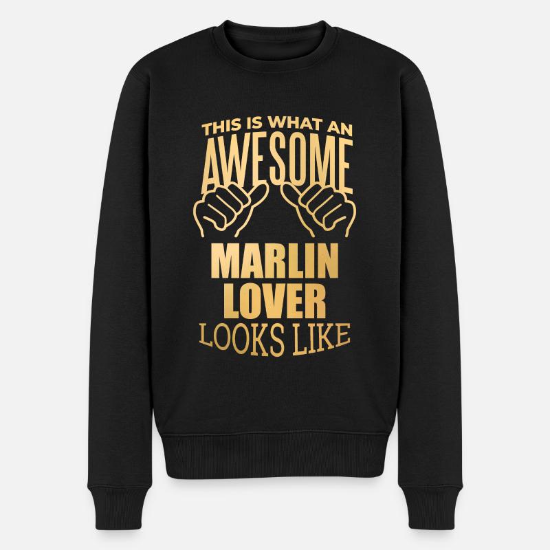 Marlin - Pull Premium bio Homme - noir