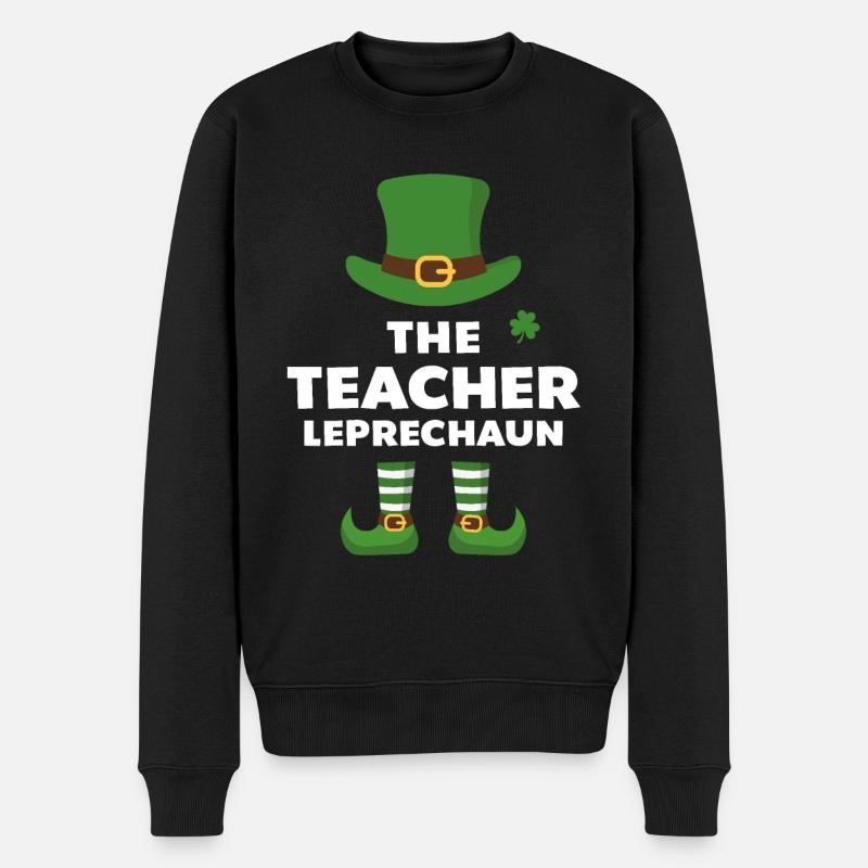 Le lutin enseignant - Pull Premium bio Homme - noir