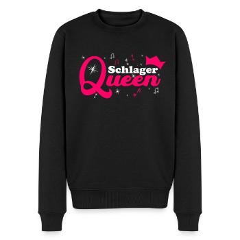 Schlager Queen Schlagerparty Outfit Schlagerabend - Men's Premium Organic Jumper - black - Front - Nico (187cm)