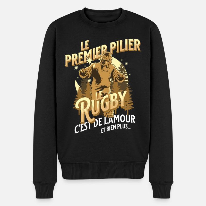 Le premier pilier - Pull Premium bio Homme - noir