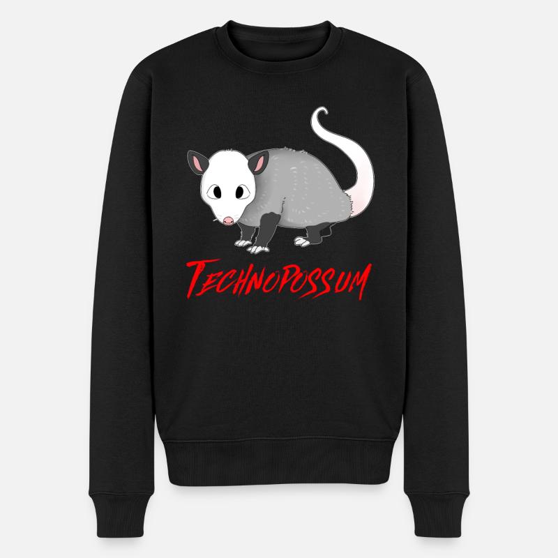 TECHNO TECHNOPOSSUM OPOSSUM - Pull Premium bio Homme - noir