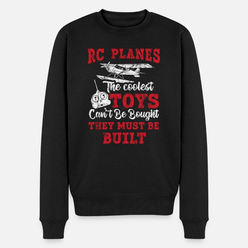 Les jouets les plus cool ne peuvent pas être achetés - Model Airplane - Pull Premium bio Homme - noir