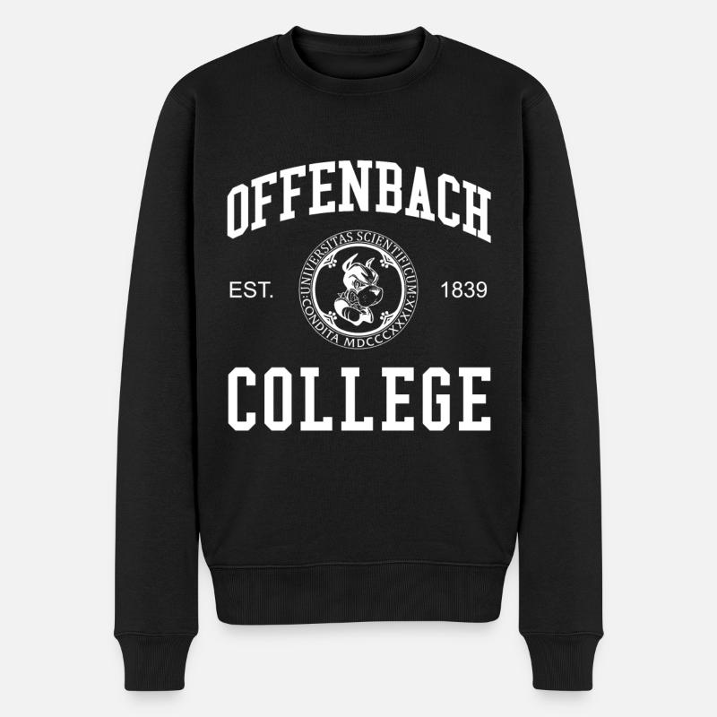 École universitaire de l’Offenbach - Pull Premium bio Homme - noir