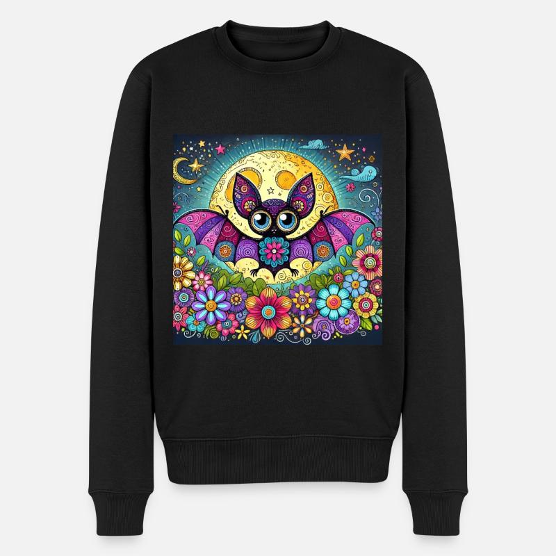 Chauve-souris - Pull Premium bio Homme - noir